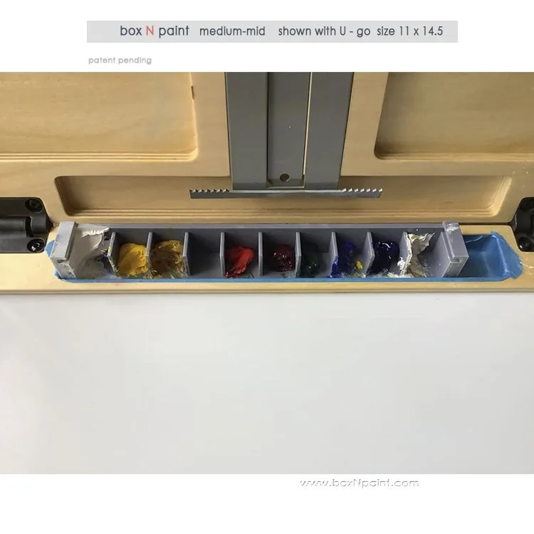 box N paint small (for OIL) — box N paint